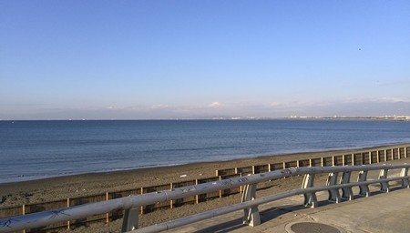 寒いから富士山もきれいに。絵になります