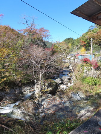 山伏峠の手前