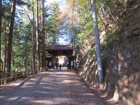 子の権現 山門