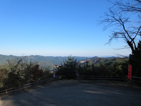 子の権現 山並み