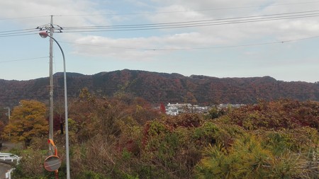デッキ正面からの景色@仏果堂