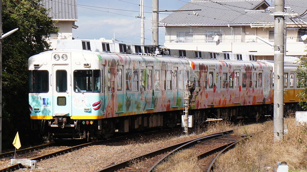 琴電 1100形 1107F