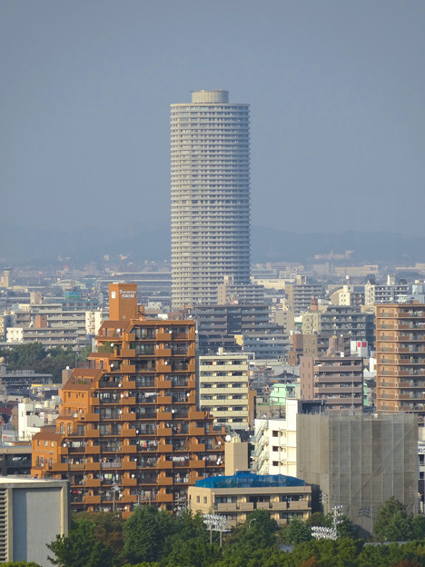 秋の名古屋城 - 21:天守閣最上階からの眺め(ザ・シーン城北)