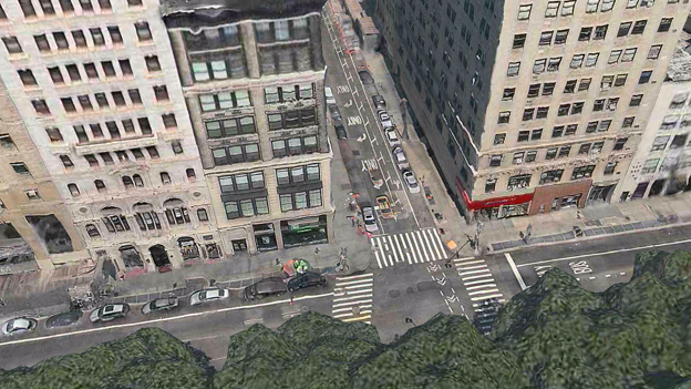 iOS 11：FlyoverでVR巨人体験 - 4（ニューヨーク）