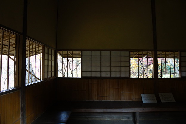 横笛庵室内
