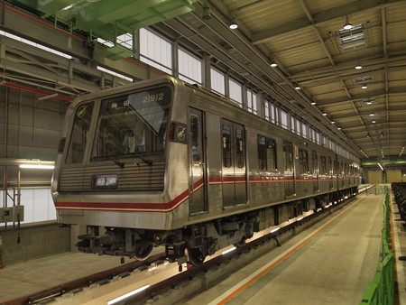 御堂筋線の20系 緑木検車場