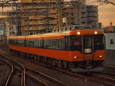 近鉄16000系吉野特急 近鉄南大阪線今川駅02