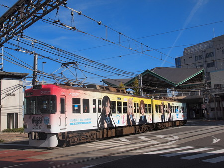 京阪700形HO-KAGO TEA TIME TRAIN 浜大津~三井寺