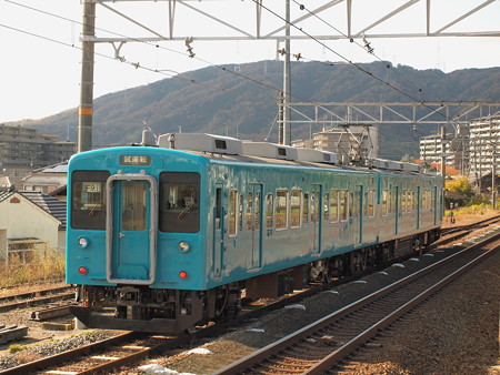 105系本線試運転 東海道本線山崎駅02