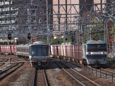 EF210貨物 東海道本線山崎駅04