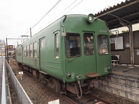 熊本電鉄5000系 菊池線上熊本駅01