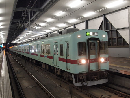 西鉄5000形急行 天神大牟田線薬院駅04