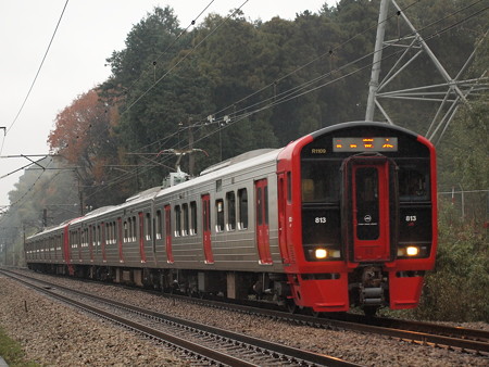 813系 鹿児島本線天拝山~原田01