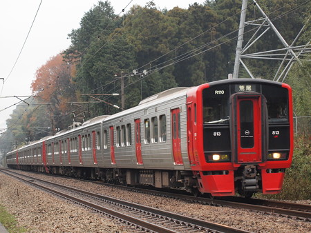 813系 鹿児島本線天拝山~原田03