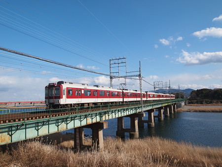 近鉄2400系急行 近鉄山田線宮町~小俣
