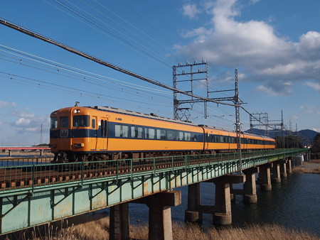 近鉄12400系特急 近鉄山田線宮町~小俣