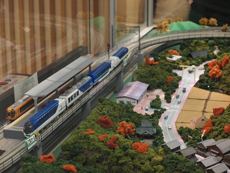 宇治山田駅にあったジオラマ 01