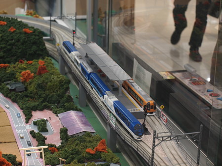 宇治山田駅にあったジオラマ 02