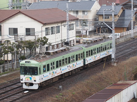 京阪700形 京阪石山坂本線近江神宮~皇子山