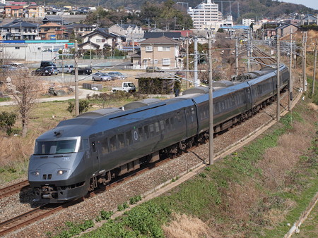 787系特急有明 鹿児島本線福間~東福間