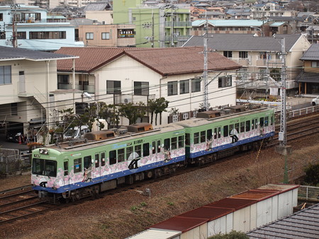 京阪600形 京阪石山坂本線近江神宮~皇子山