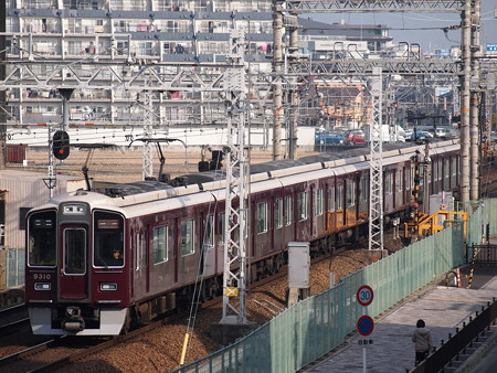 阪急9300系特急 阪急京都線茨木市~南茨木02