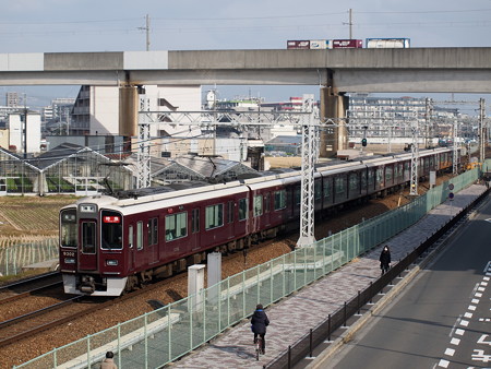 阪急9300系特急 阪急京都線茨木市~南茨木04