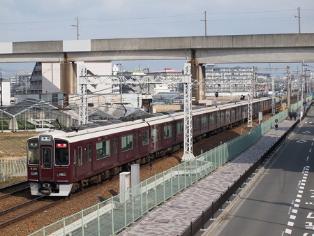 阪急9300系特急 阪急京都線茨木市~南茨木07