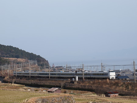 683系特急サンダーバード 湖西線近江高島~北小松01