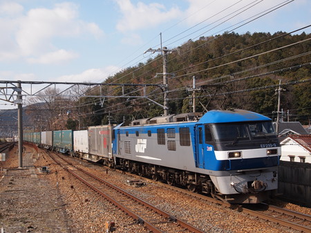 EF210貨物 東海道本線山科駅01