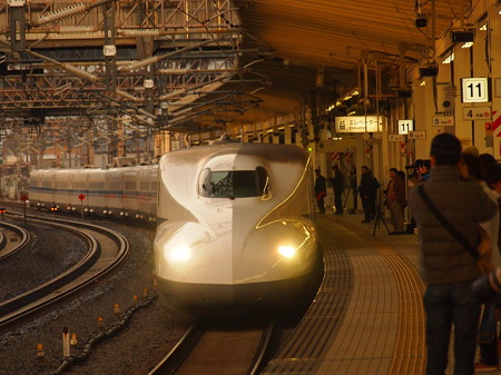 N700系ひかり 東海道新幹線米原駅