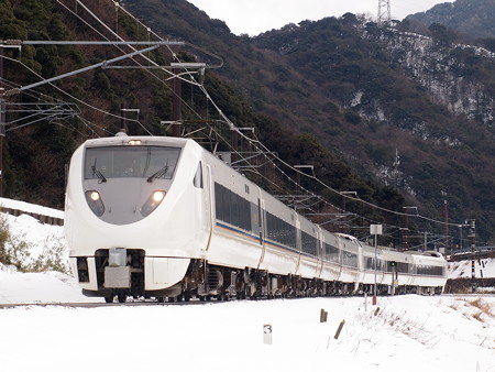 683系特急しらさぎ 北陸本線新疋田~敦賀02