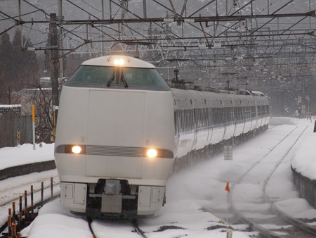 683系特急サンダーバード 北陸本線新疋田駅02