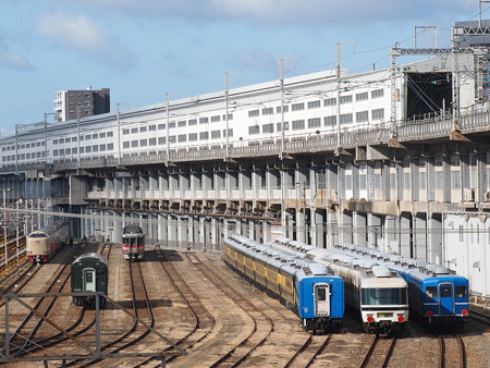 285系サンライズエクスプレス 宮原操車場01