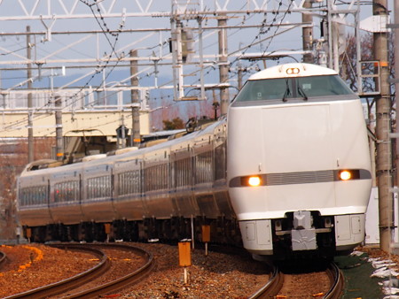 683系特急サンダーバード東海道本線長岡京~山崎02