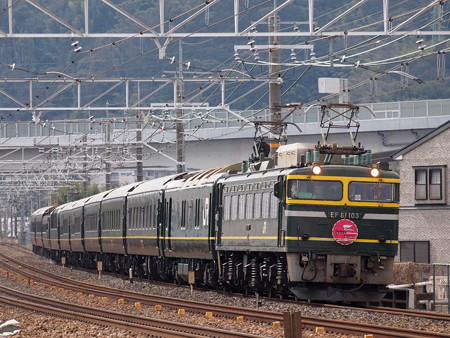EF81 トワイライトエクスプレス 東海道本線長岡京~山崎01