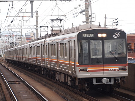 大阪市営地下鉄66系 阪急京都線上新庄駅