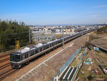 223系新快速東海道本線長岡京~山崎03