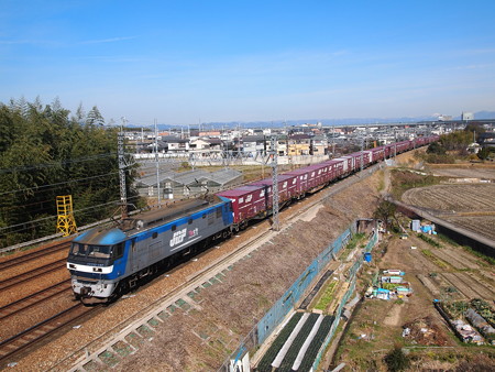 EF210貨物 東海道本線長岡京~山崎04