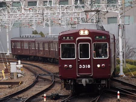 阪急3300系準急 阪急京都線梅田駅