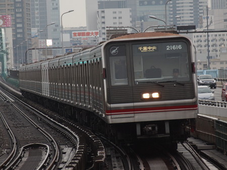 大阪市営地下鉄20系 御堂筋線西中島南方駅06