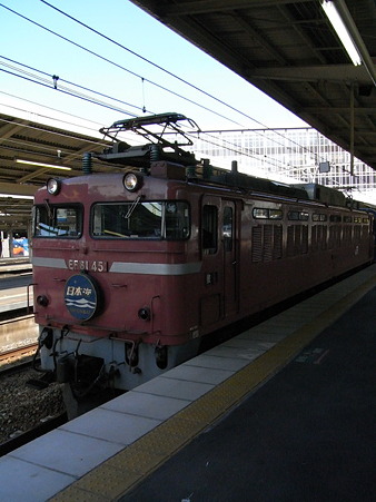 寝台特急日本海3(新大阪駅)