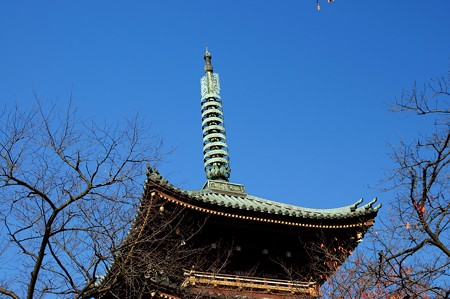 上野東照宮　五重塔