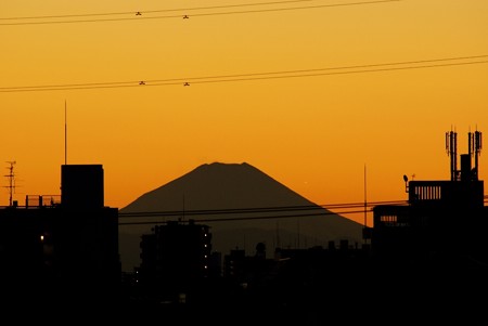 富士山 2015 01 03 17:00
