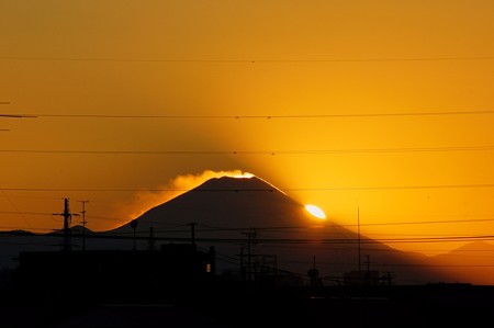富士山　2015.02.01 17:00:08