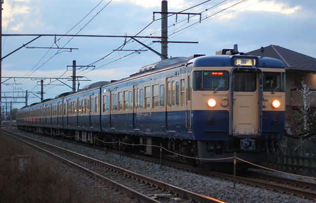 115系C1編成塩山行き