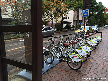 金沢レンタサイクル「まちのり」
