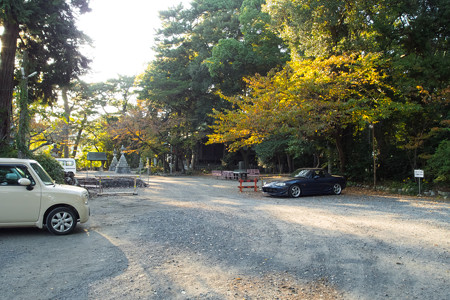 宗像神社 駐車場