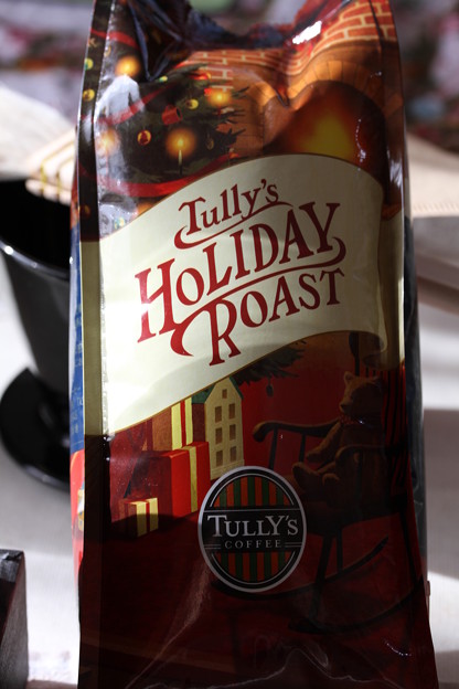 Tully&#039;s HOLIDAY ROAST（タリーズ ホリデー ロースト）袋