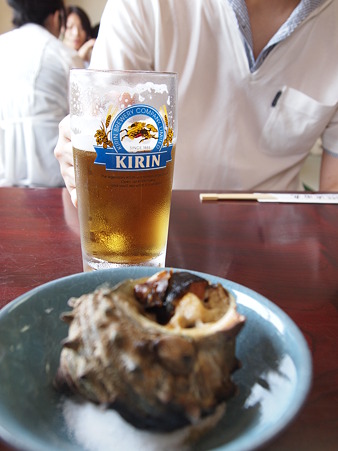 池田丸で乾杯